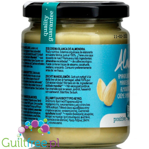Terrasana organic white almond butter