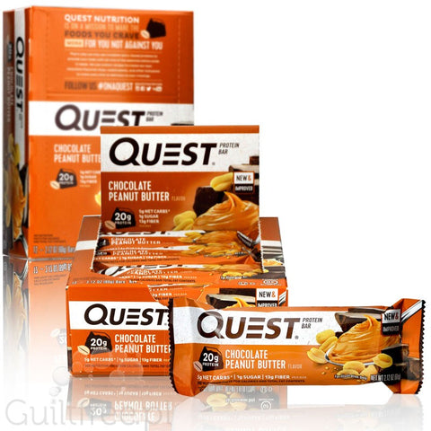 Quest Bar Protein Bar Chocolate Peanut Butter
