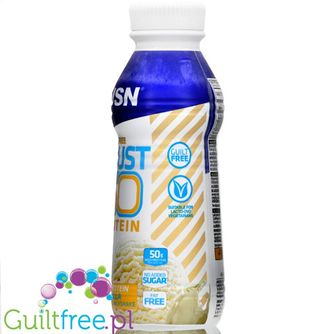 USN Trust Vanilla - lactose & sugar free shake 50g protein