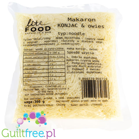 LiteFOOD konjak shirataki pasta 1kg