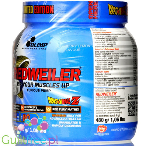 Olimp Redweiler Dragon Ball Z Blueberry Lemon