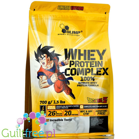Olimp Whey Protein Complex Dragon Ball Z White Chocolate Raspberry