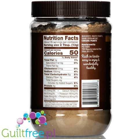 PB2 Powdered Peanut Butter with premium chocolate