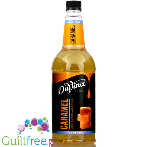DaVinci Gourme Sugar Free Caramel flavored syrup