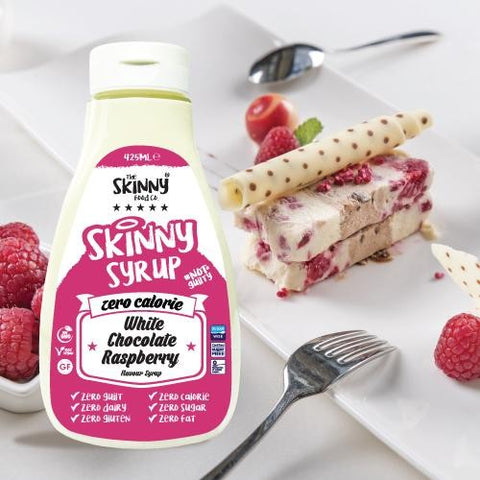 Skinny Food Zero Calorie White Chocolate Syrup, very thick