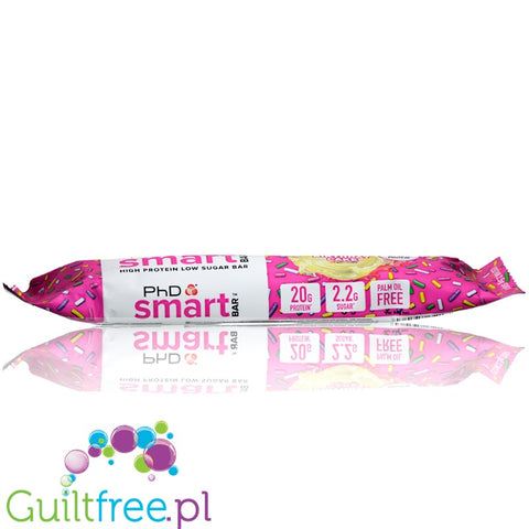 Phd Smart Birthday Cake sugar free protein bar
