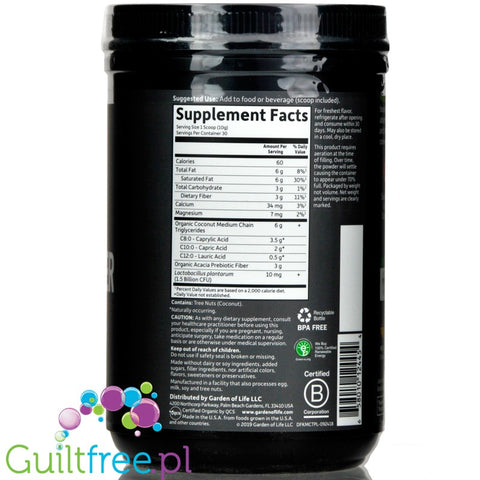 Garden of Life Dr. Formulated Keto MCT Powder