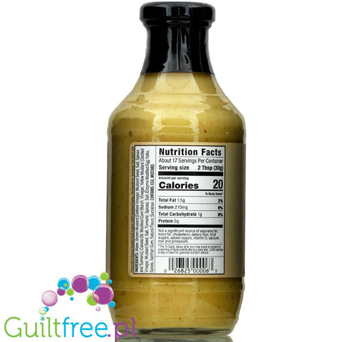 G. Hughes sugar free Dipping Sauce Honey Mustard