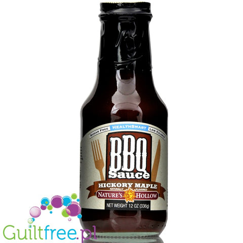 Nature's Hollow Sugar Free BBQ Sauce, Hickory Maple 12 oz.