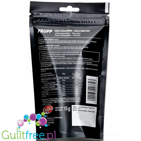 Celiko Frupp freeze-dried pineapple