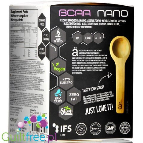 A Nano Supps BCAA 420g Cotton Candy Cloud
