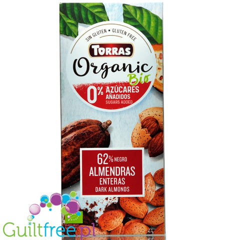 Torras Chocolate Negro Almendras Enteras