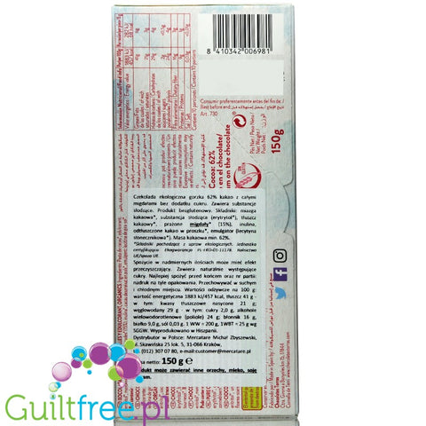 Torras Chocolate Negro Almendras Enteras