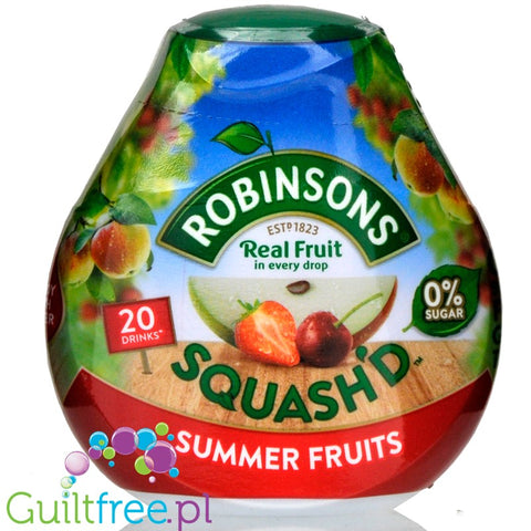 Robinsons Squash'd Summer Fruit  concentrated water flavor enhancer