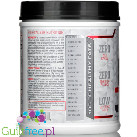 Purus Labs Ketofeed, Samoa Chocolate Cream - low glycemic meal replacement 21.3 oz