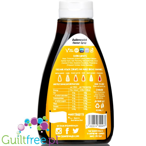 Skinny Food Zero Calorie Butterscotch
