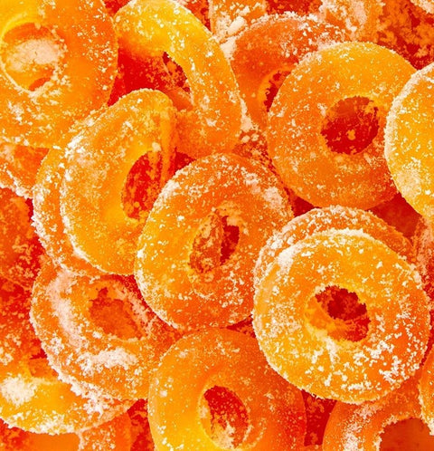 Smart Sweets Peach Rings, Tangy, sugar free and maltitol free 50g (1.8 oz)