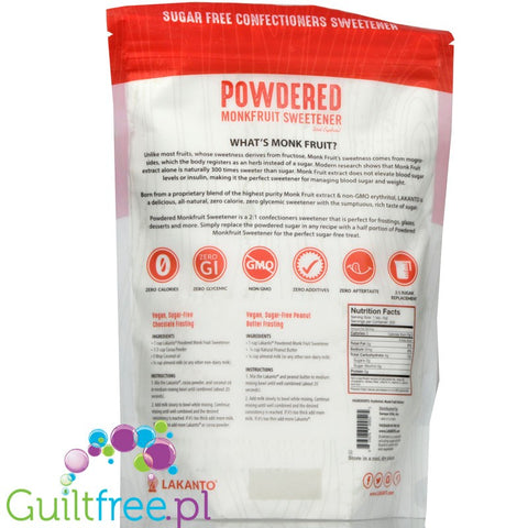 Lakanto Powdered Monkfruit Sweetener