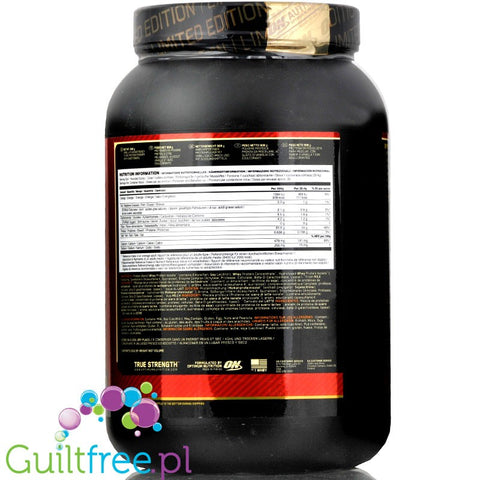 Optimum Nutrition, Whey Gold Standard 100% 0,9kg Vanilla Ice Cream