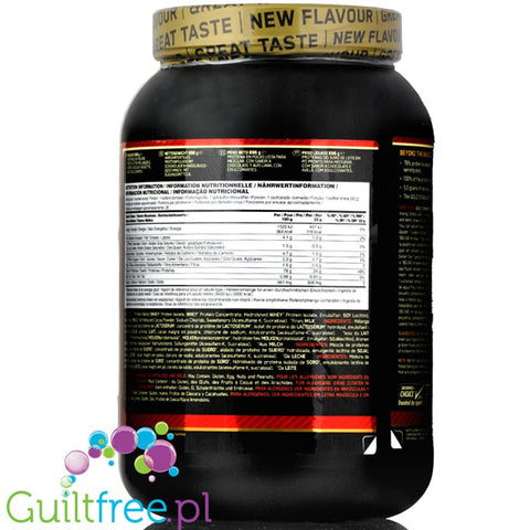 Optimum Nutrition, Whey Gold Standard 100% 0,9kg Chocolate Hazelnut
