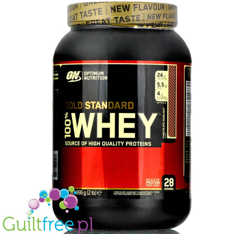 Optimum Nutrition, Whey Gold Standard 100% 0,9kg Chocolate Hazelnut