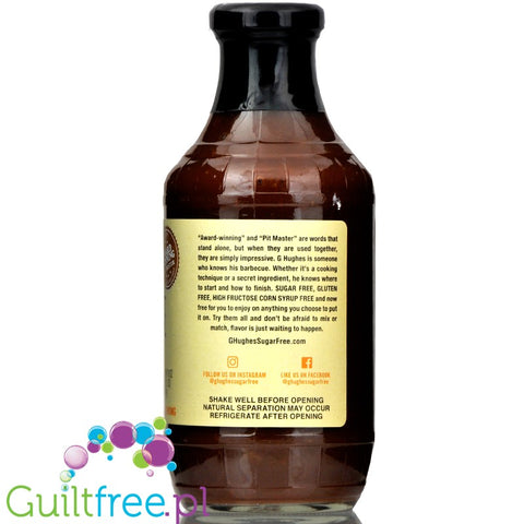 G. Hughes sugar free BBQ sauce Mesquite
