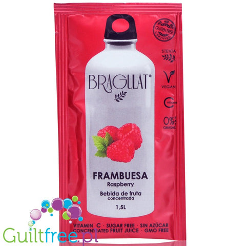 Bragulat Fruit Drink sugar free instant drink in a sachet, with B12 vitamin