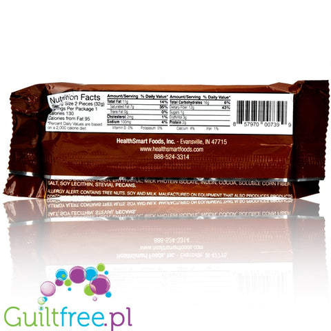 Healthsmart keto Wise Fat Bomb, Chocolate Pecan Clusters