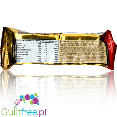Battle Bites Sweet & Salty Caramel protein bar