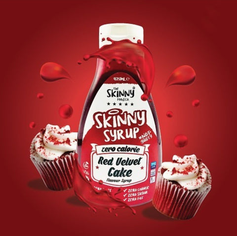 Skinny Food Chocolate Red Velvet Cake zero calorie syrup
