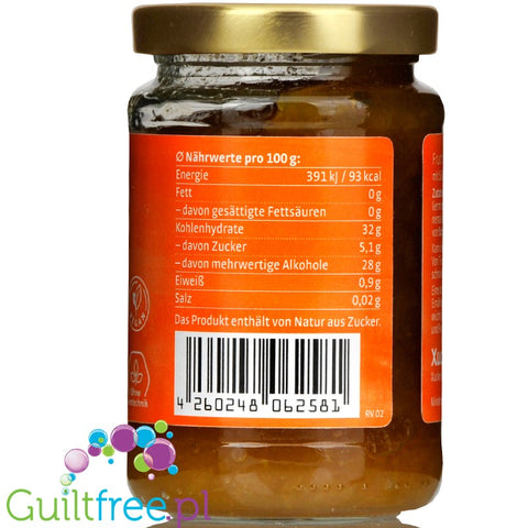 Xucker Apricot - fruit sugar free spread with xylitol
