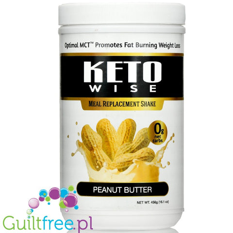Healthsmart Keto Wise Meal Replacement Shake, Peanut Butter
