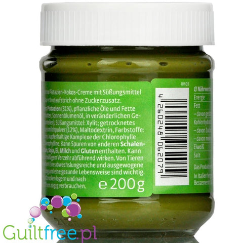 Xucker Pistachio-coconut spread with xylitol