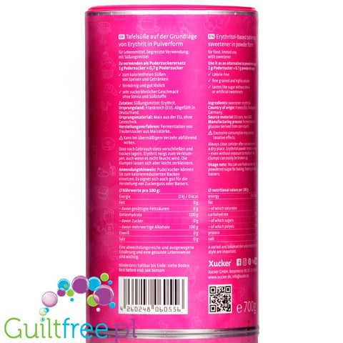 Xucker Powdered birch xylitol 0,7kg