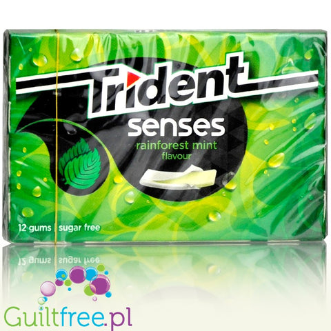 Trident Senses Rainforest Mint sugar free chewing gum