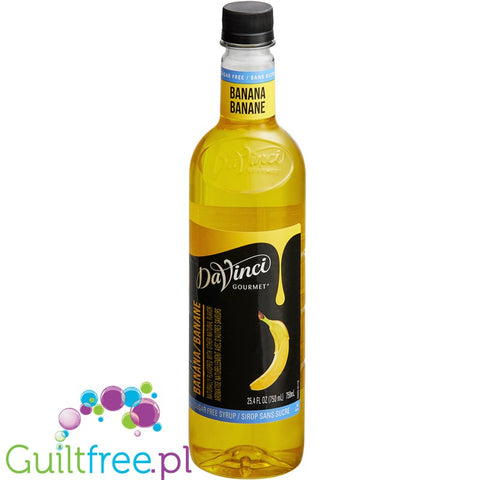 DaVinci Gourme Sugar Free Banana Flavor Syrup