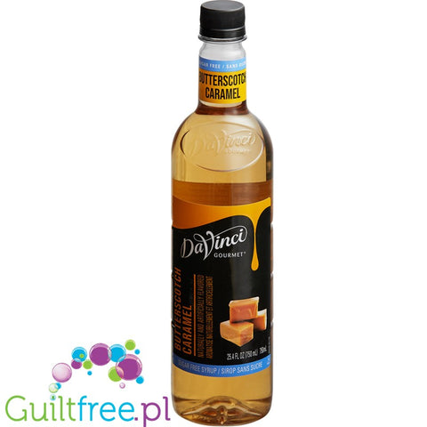 DaVinci Gourme Sugar Free Butterscotch Syrup 