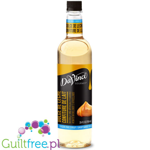 DaVinci Gourme Sugar Free Dulce de Leche Flavor Syrup 