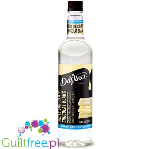 DaVinci Gourme Sugar Free White Chocolate Syrup 
