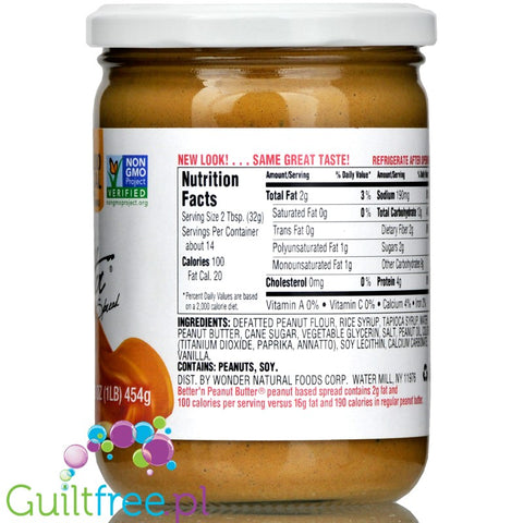 Better'n Chocolate Peanut Butter Spread - degreased cream spread with peanuts and cocoa