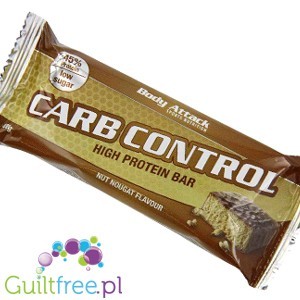 Body Attack Carb Cotrol Nut Nougat Flavor 
