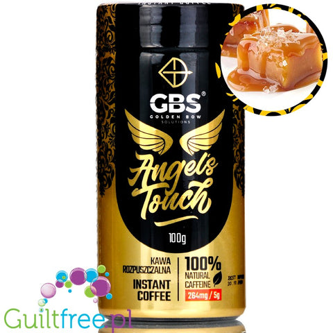 GBS Angel's Touch instant flavored coffee with caffeine boost