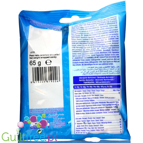 Pictolin Eucalipto sugar-free hard candies
