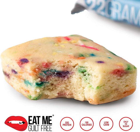 EatMe Guilt Free, Brownie, Birthday Cake (Blondie with Sprinkles)
