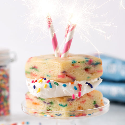 EatMe Guilt Free, Brownie, Birthday Cake (Blondie with Sprinkles)