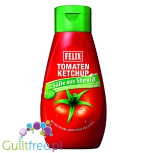 Felix Tomaten Ketchup mit Süßungsmittel aus Stevia - tomato ketchup sweetened with stevia