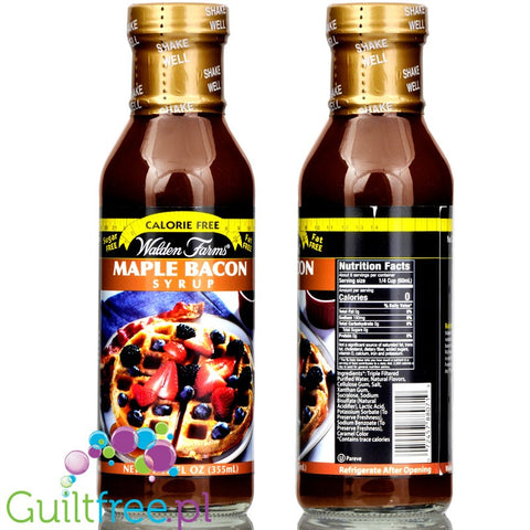 Walden Farms Maple-Bacon Syrup zero calories