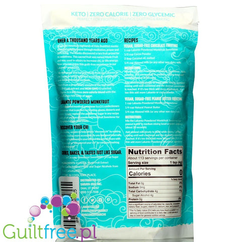 Lakanto Powdered Monkfruit Sweetener