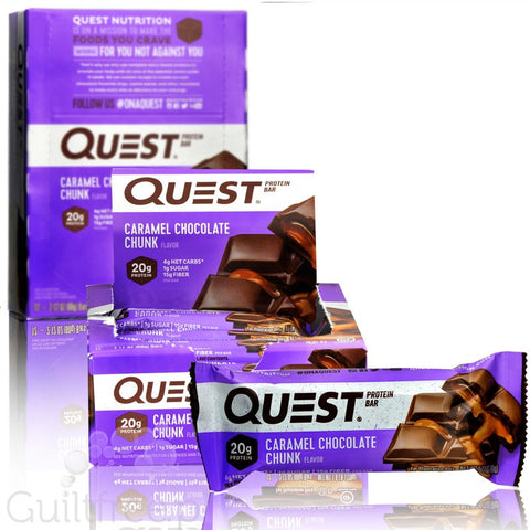 Quest Bar Caramel Chocolate Chunk