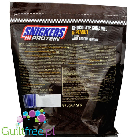 Mars Hi-Protein Whey Protein Powder Chocolate, Caramel & Peanut(875g)